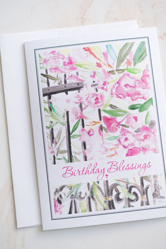 Birthday Blessings Greeting Card