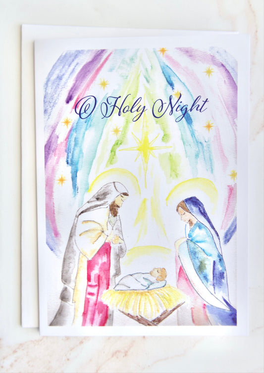 O Holy Night Greeting Card