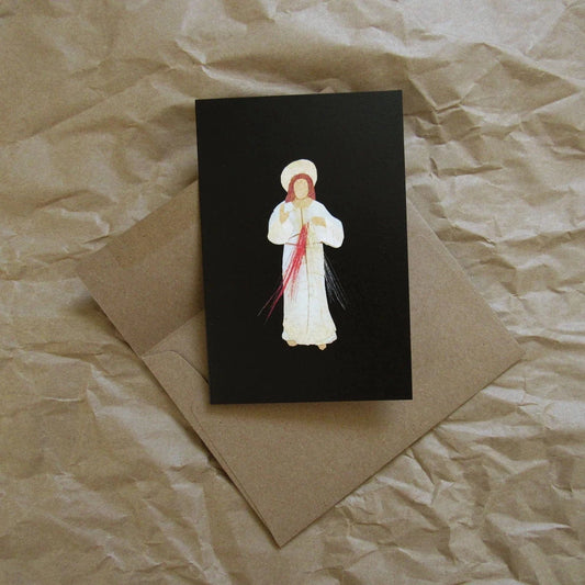 Divine Mercy Blank Card