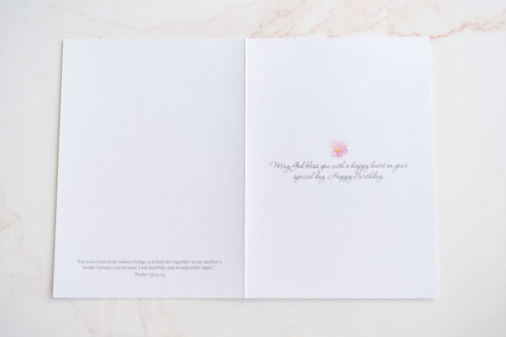 Birthday Blessings Greeting Card
