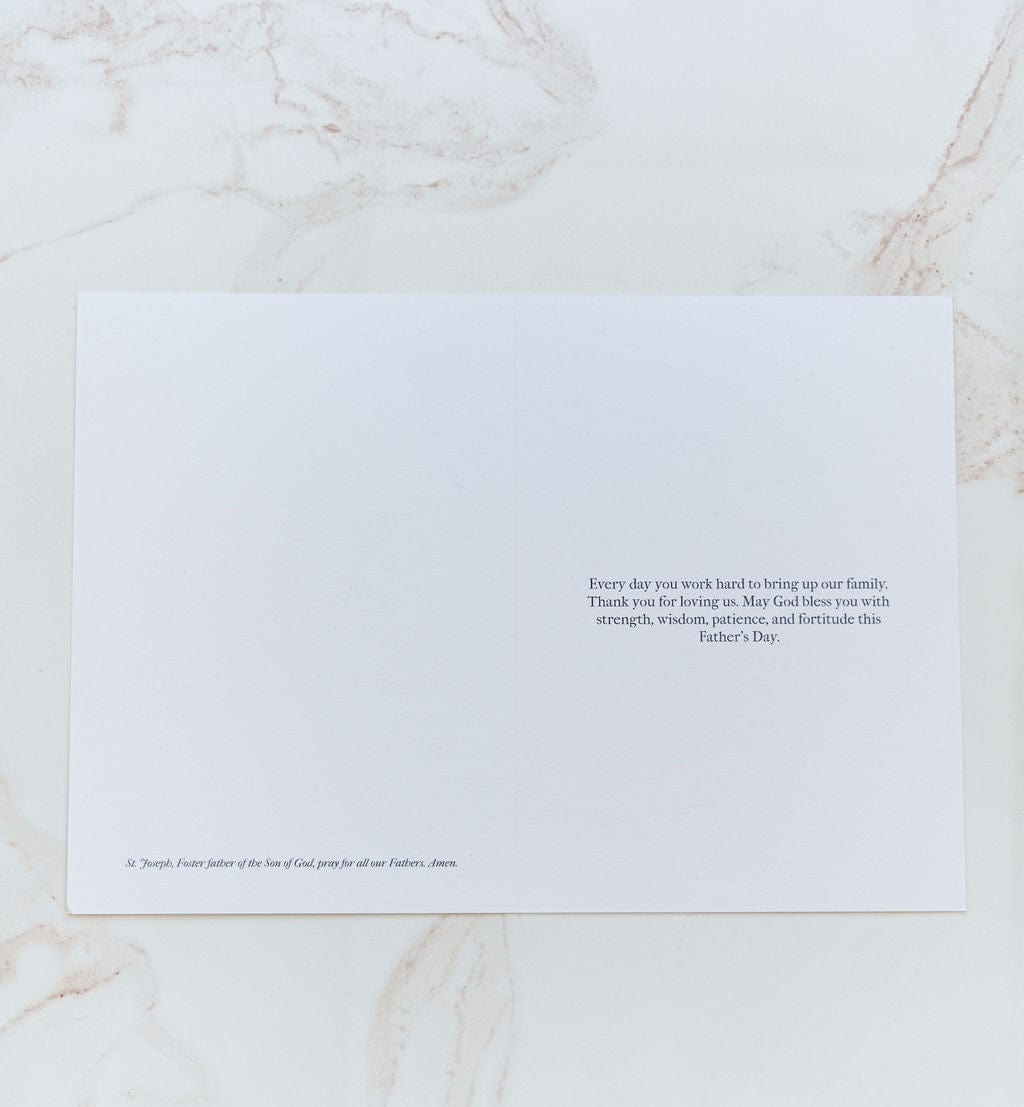 Religious Father's Day Greeting Card