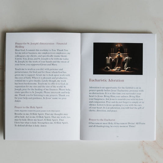 Marie Madeleine Daily Prayer Booklet