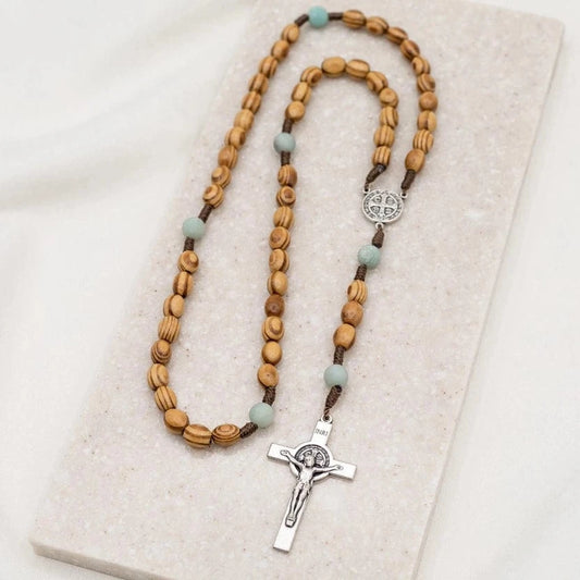 Medjugorje Olive Wood Rosary