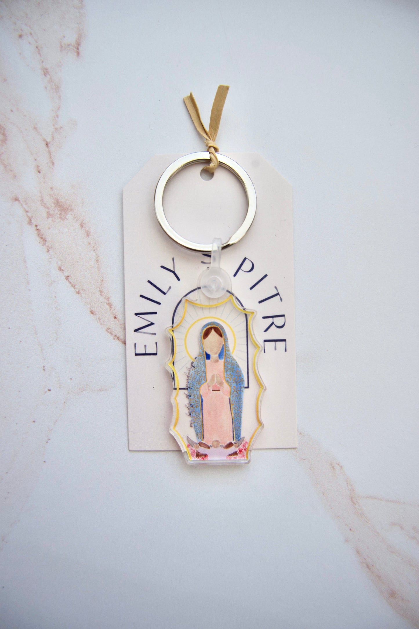 Our Lady of Guadalupe Keychain