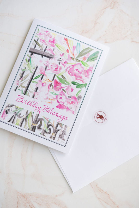 Birthday Blessings Greeting Card