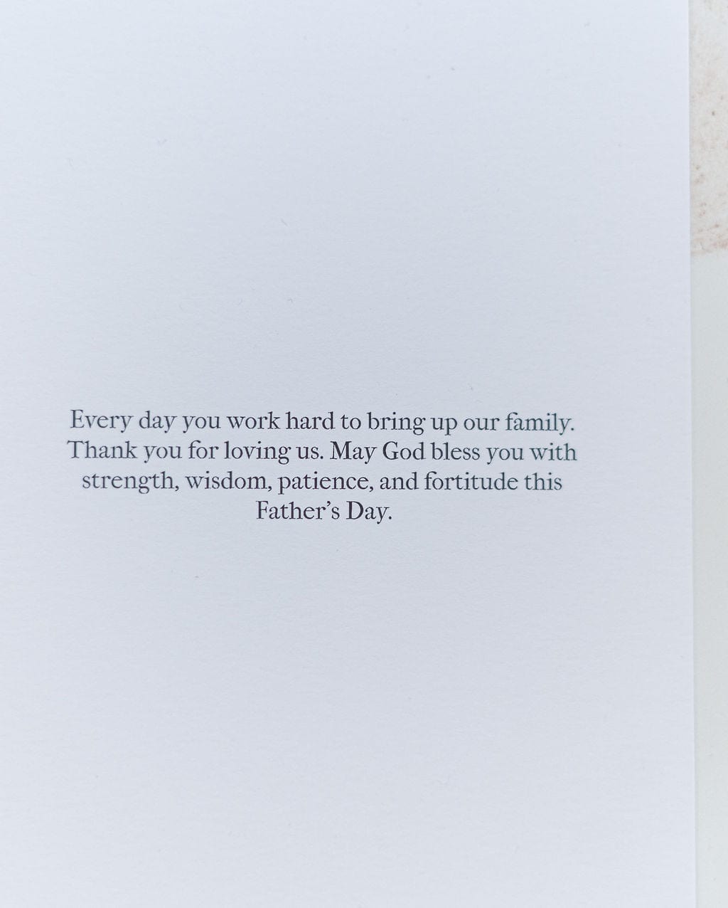 Religious Father's Day Greeting Card