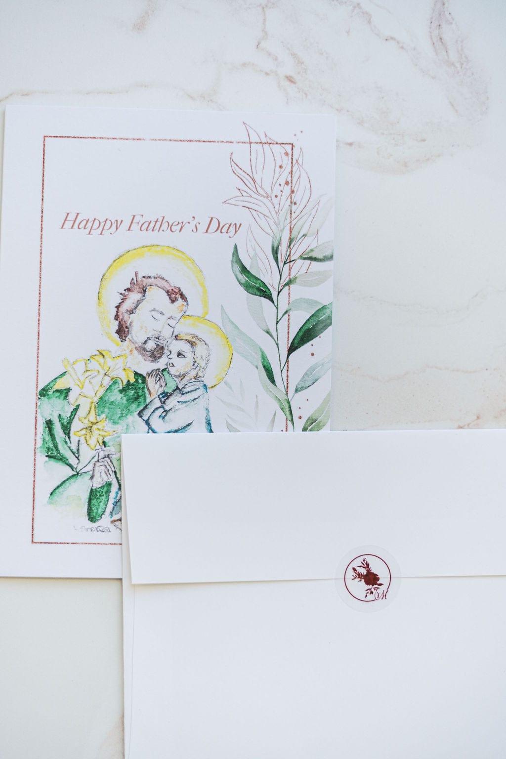 Religious Father's Day Greeting Card