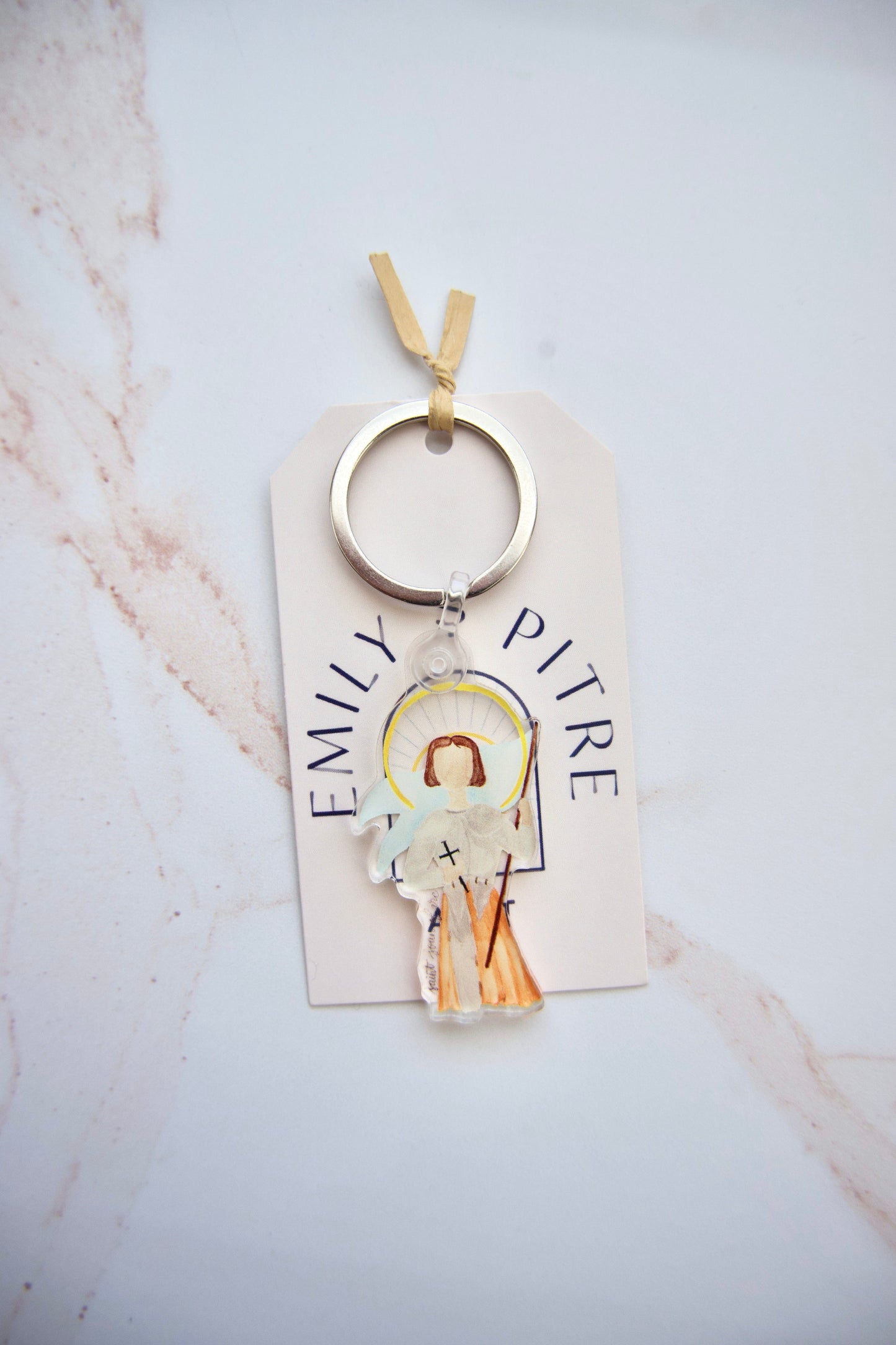 St. Joan of Arc Keychain