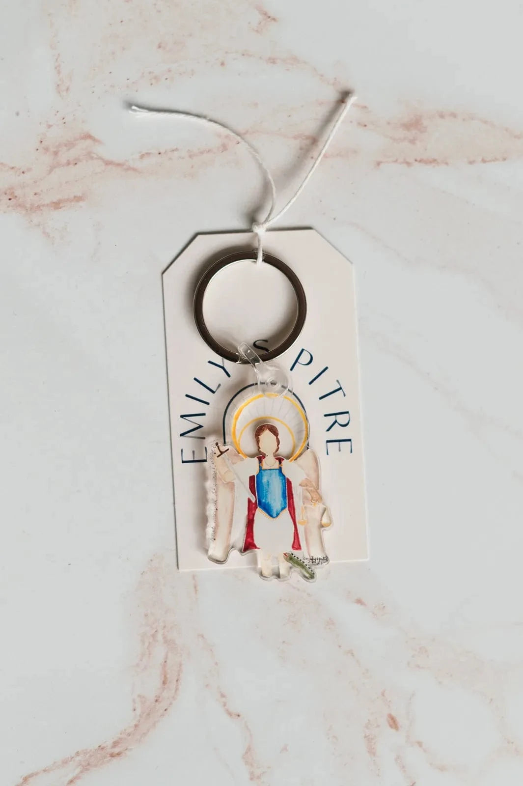 St. Michael the Archangel Keychain