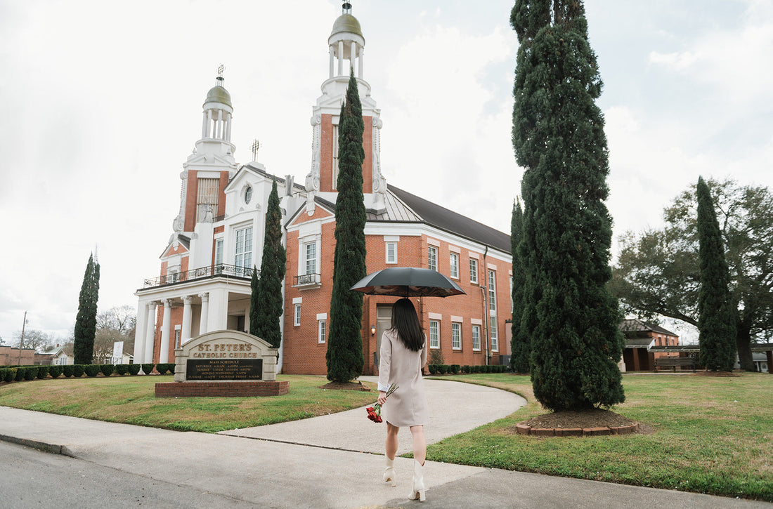 Introducing The Holy Image Umbrellas: A Unique Catholic Gift of Beauty and Faith Combined