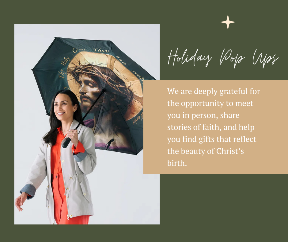 Faith-Filled Shopping: Marie Madeleine Pop Ups This Holiday Season