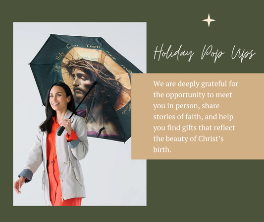 Faith-Filled Shopping: Marie Madeleine Pop Ups This Holiday Season