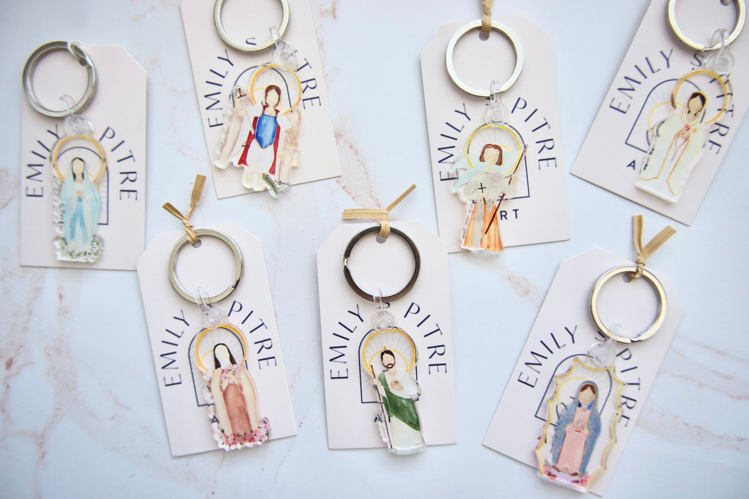 Saint Keychains