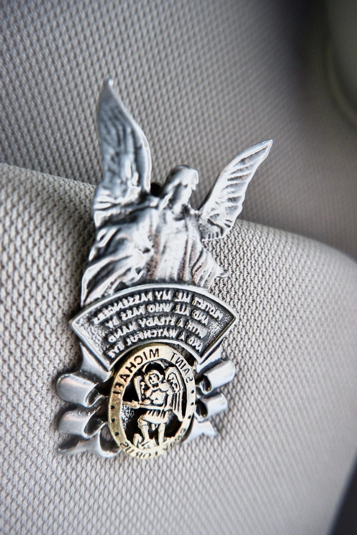 Catholic Auto Visor Clip 