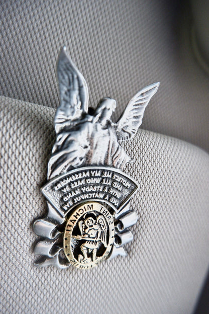 Catholic Auto Visor Clip 