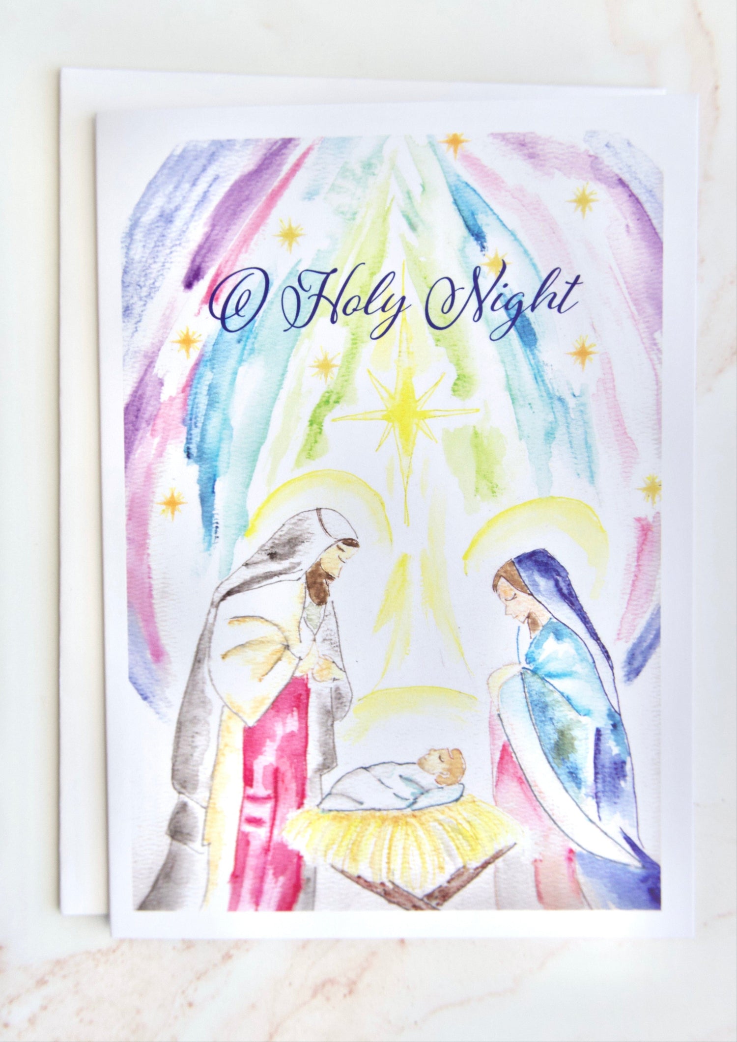 O Holy Night Greeting Card