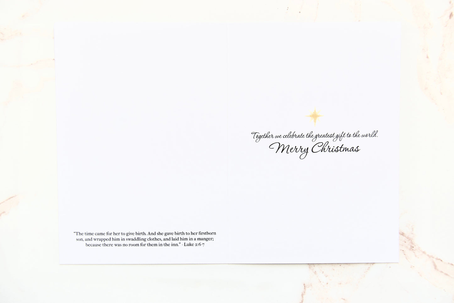 O Holy Night Christmas Card