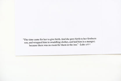 O Holy Night Christmas Card