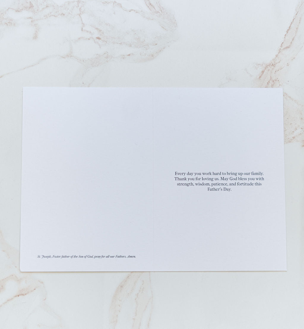 Religious Father's Day Greeting Card