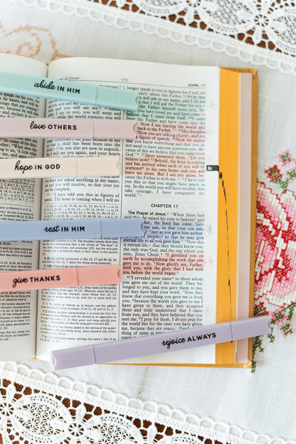 Muted Pastel Highlighter Set