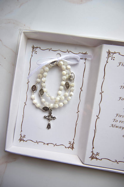 Rosary Wrap Bracelet For Young Girls