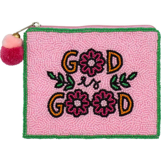 Christian Beaded Pouch