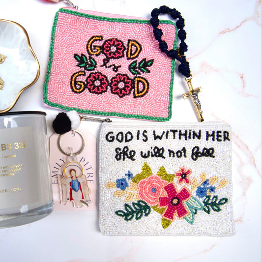 Beaded Pouch