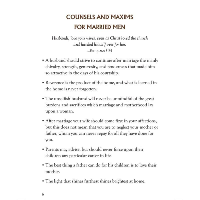 Fathers' Manual Prayer Booklet