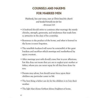 Fathers' Manual Prayer Booklet