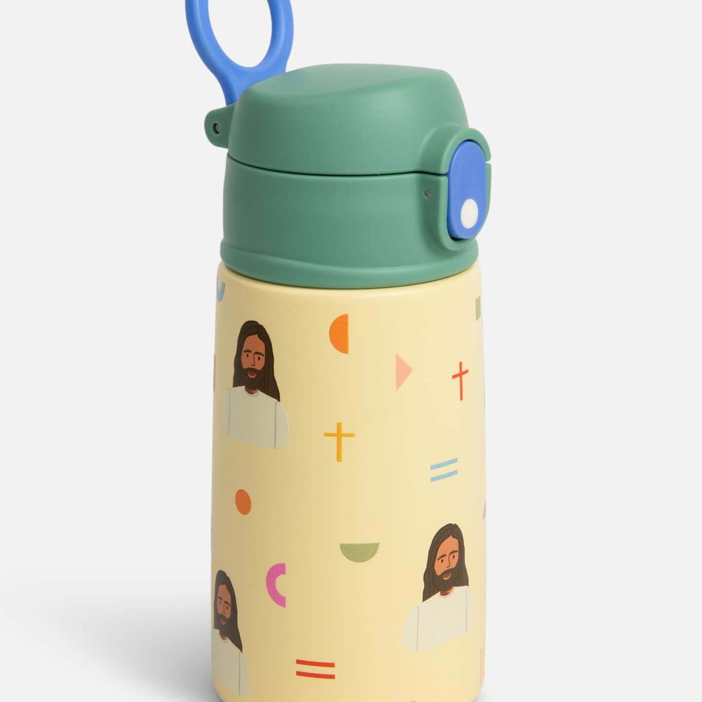 Jesus Water Bottle – Christian Water Bottle for Kids, 13.5oz Stainless Steel