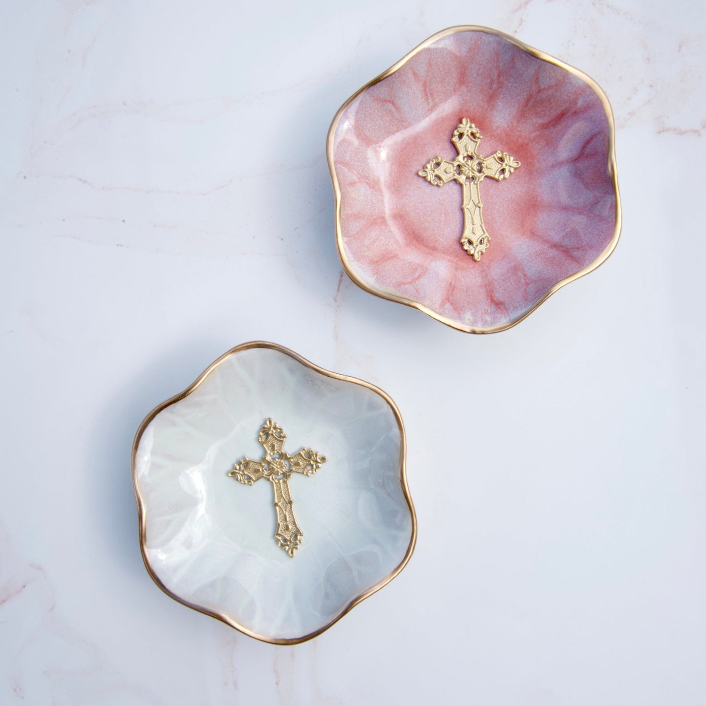 Cross Jewelry Dish