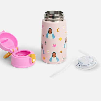 Mary Water Bottle – Religious Water Bottle Stainless Steel for Kids