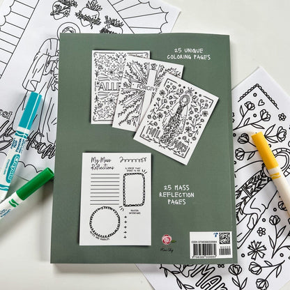 Mass Coloring Book Back Cover