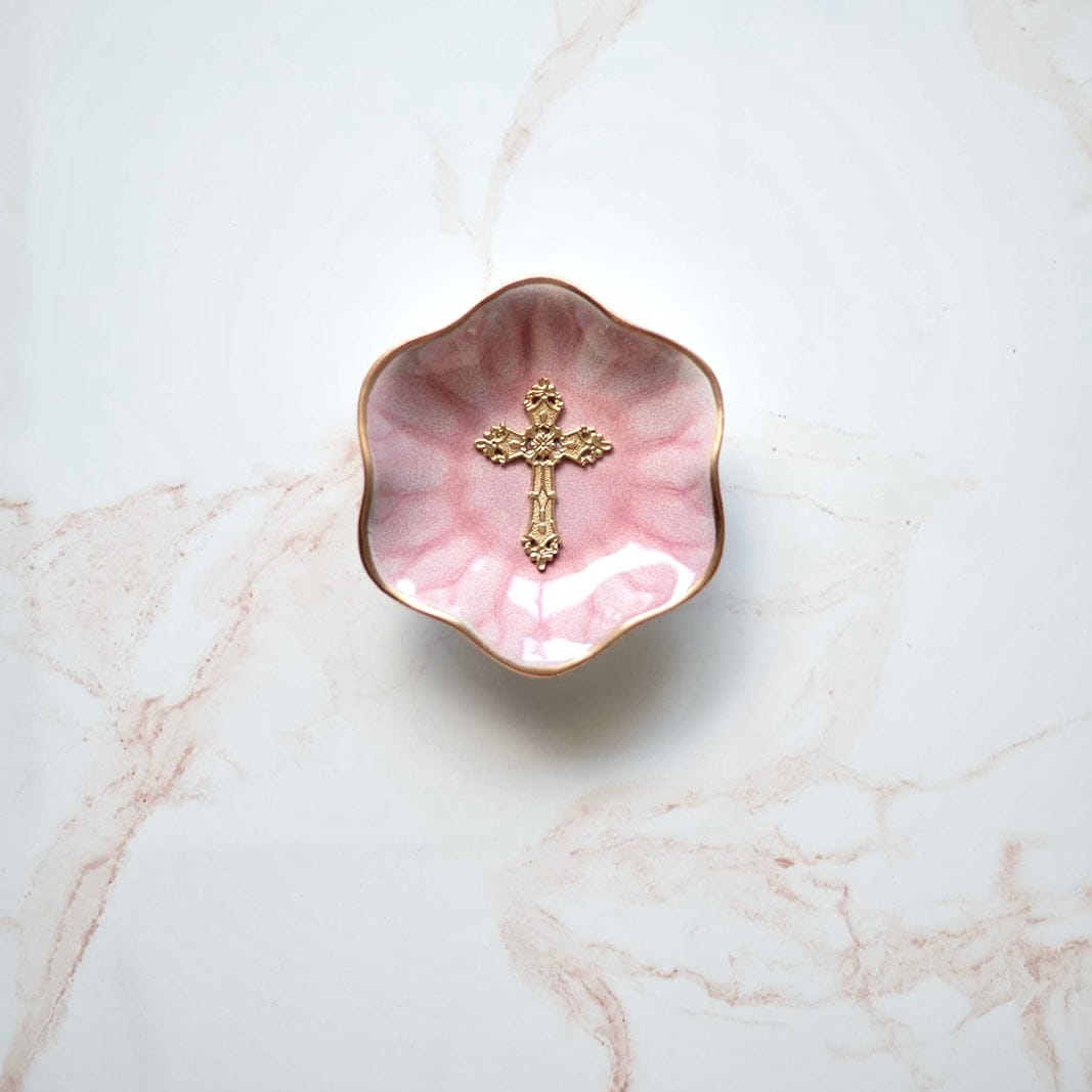 Cross Jewelry Dish