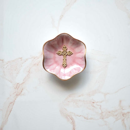 Cross Jewelry Dish