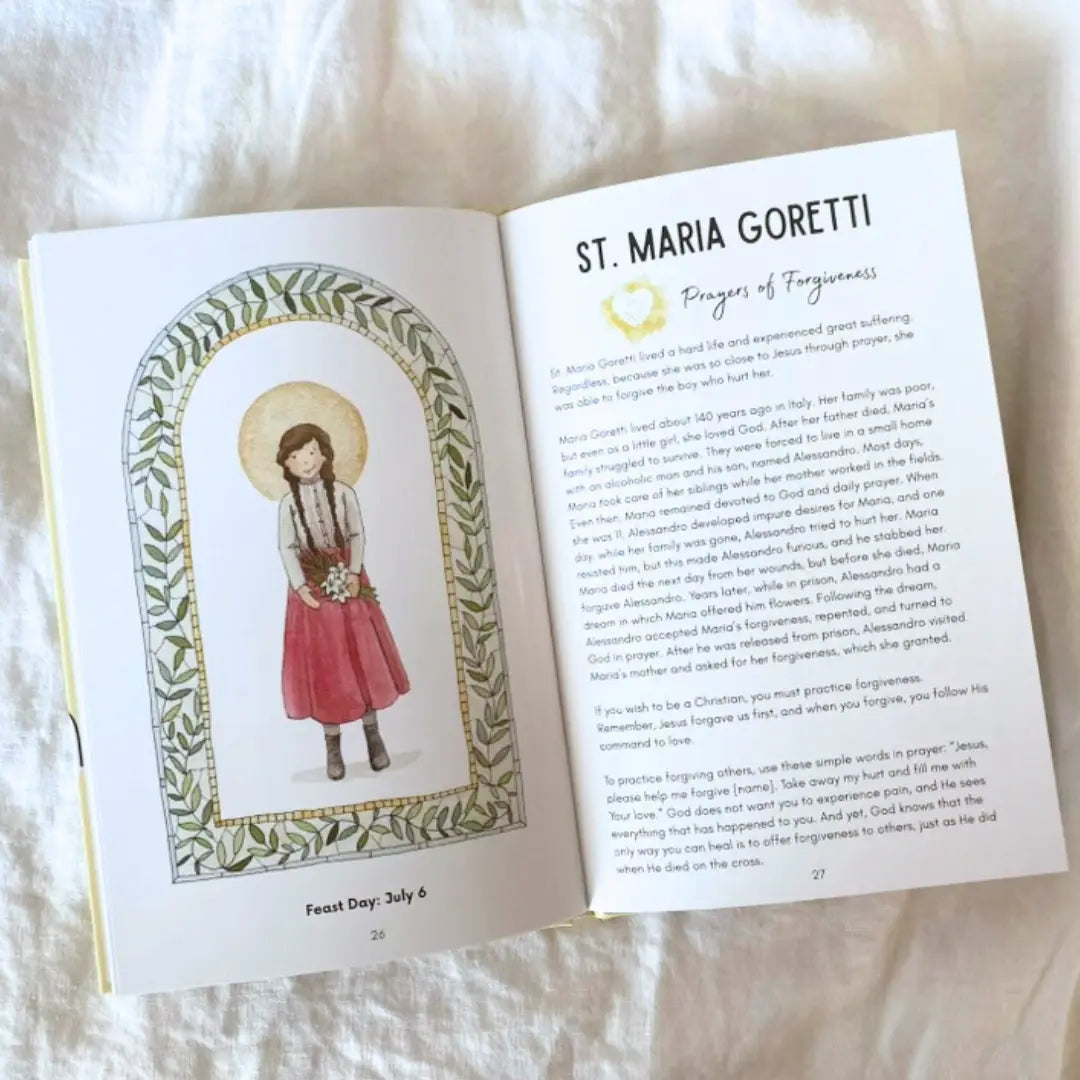 Praying with the Saints for Girls – Catholic Prayer Book & Saint Guide for Kids