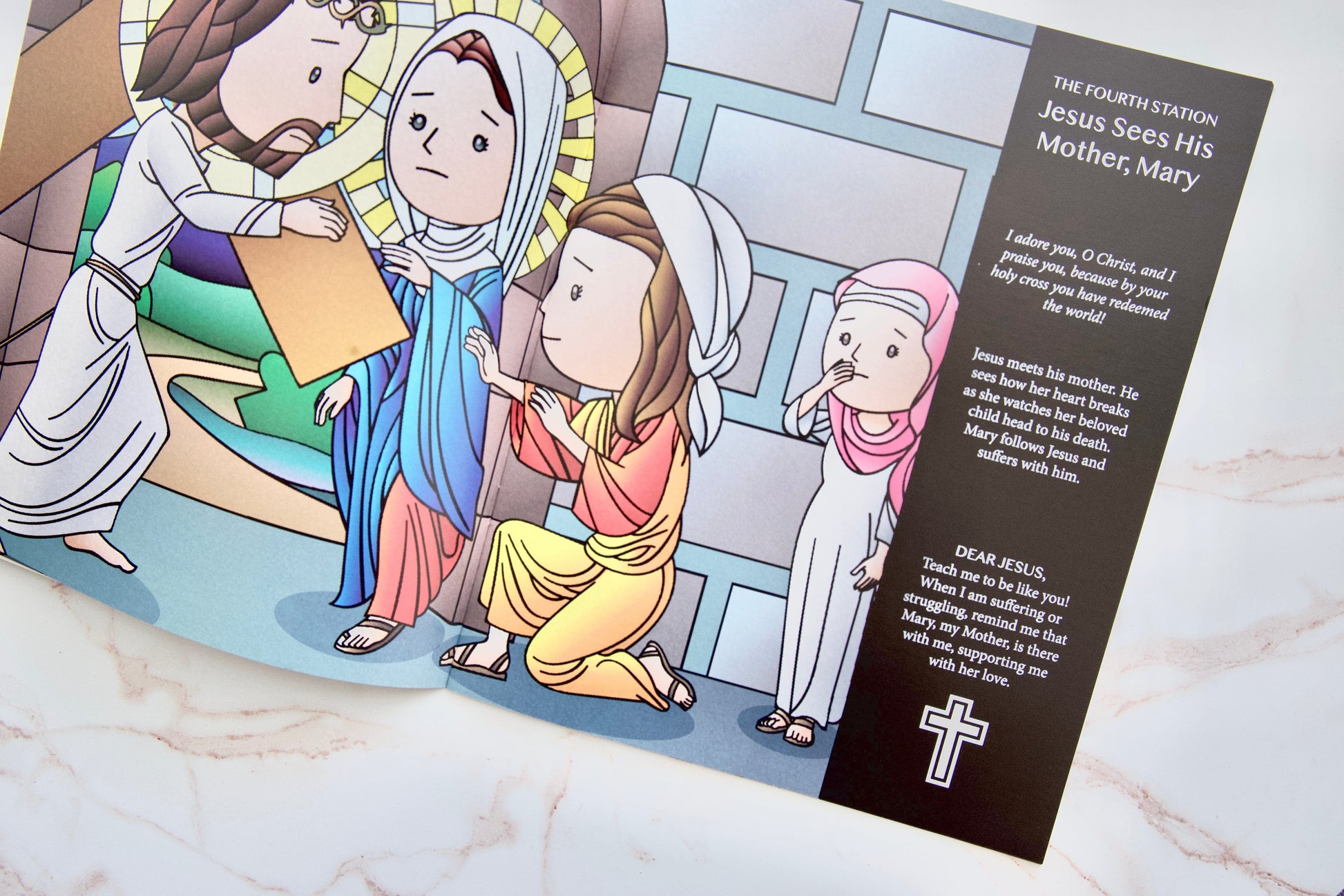 Stations of the Cross StoryBook for children