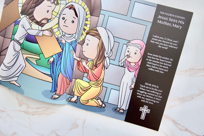 Stations of the Cross StoryBook for children
